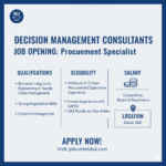 Procurement Specialist Job in Pharma : Lead Pharma Sourcing – 3-5 Years CAPEX Experience Required