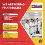 Your Next Step in New Zealand: Full-Time Pharmacist Role at Chemist Warehouse, Taranaki!