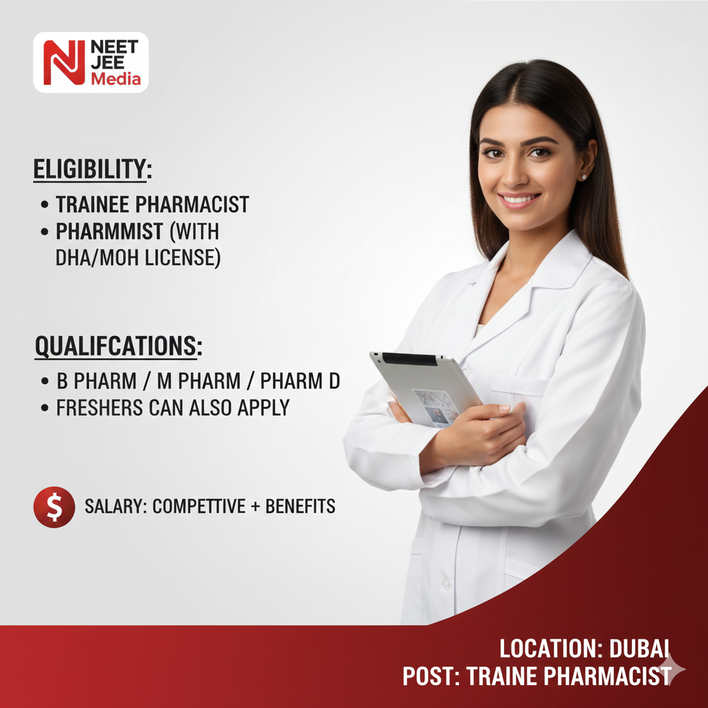 Walk-In Interviews at MEDX Pharmacy, Dubai | Trainee Pharmacist and Pharmacist With License | Fresher Can also Apply